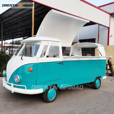 China Oriental Shimao Mobile Electric Mobile Food Van Street Food Cart Mobile Food Truck Vegetable Processing Plant For Sale Ghana for sale