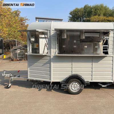 China Easy Operate Oriental Speedy Ice Cream Food Trailer Snack Truck Mobile Shimao Food Cart for sale