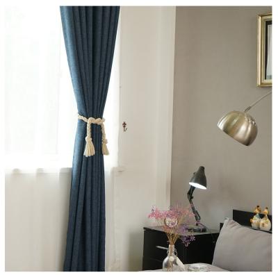 China blackout blackout canvas blackout style simple noren luxury curtain zen curtain for sale