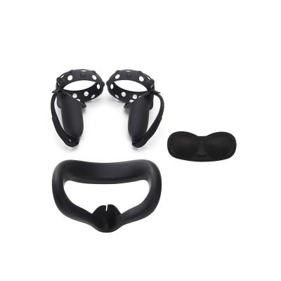 China Protect Oculus Search 2 VR Black Cover Set For Oculus Search 2 VR Cloth Lens Hood With Strap Handle Grip Accessories Shell Case Eye Cover Hearing for sale