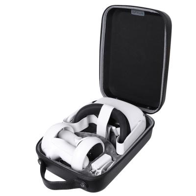 China Oculus Search 2 VR Storage Bag PU Travel Hard Case Shockproof Handheld Case For Oculus Search 2 VR Bag Accessories 31.5*20.5*13cm for sale