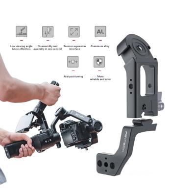 China Aluminum for DJI PGYTECH Ronin S/SC Pot Holder Plus Adapter Grip Mount Plus Grip Ronin S Accessory for sale