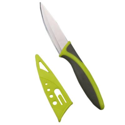 China Plastic Handle Fruit Knife Hot Selling Cheap Kitchen Knife for sale