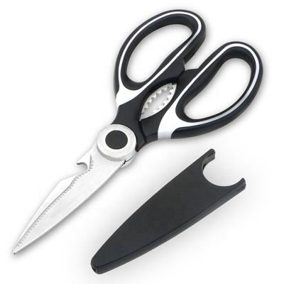 China Home Sharp Professional Scissors Stainless Steel Multifunctional Kitchen Shear Vegetables GRILL Scissors Kitchen Shears for sale