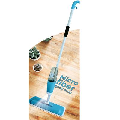 China Sustainable 360 ​​Water Jet Mop Microfiber Spraying Flat Mop for sale