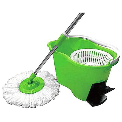 China Sustainable 360 ​​Rotation Easy Magic Broom Rotation Rotating Broom Bucket With Pedal System for sale