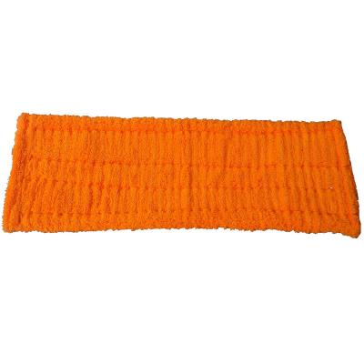 China Sustainable Microfiber mop head with nylon stripes to move stubborn stains for sale