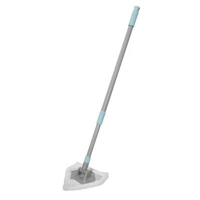 China Sustainable Extendable Microfiber Triangle Bathroom Cleaner Mop for sale