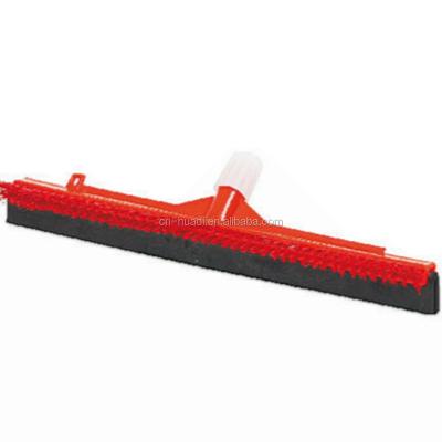 China Sustainable floor squeegee EVA blade pp stiffen brush 2 in 1 floor mop hd3008 for sale