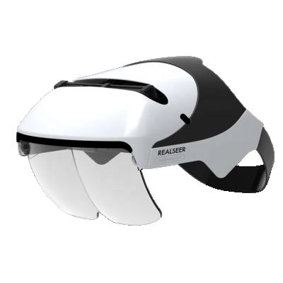 중국 Realseer Immersive Augmented Reality Headset Display AR Helmet 100 Degree FOV Augmented Reality Smart Glasses 판매용