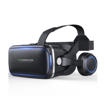 China 2020 New Style VR Cardboard Virtual Reality Box Smart Videos 3D VR Glasses Immersive Experience VR Headset with Headphone en venta