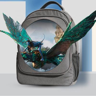 China Moving Advertising Machine Hologram Display Fan with Backpack 3D Backpack Hologram for Advertising Te koop