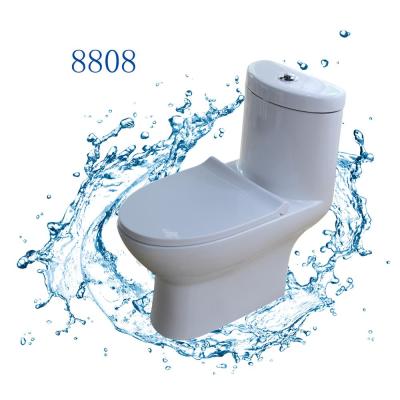 China Double-Flow Henan One Piece Ceramic Toilet Good And Slow Stop Toilet Seat for sale