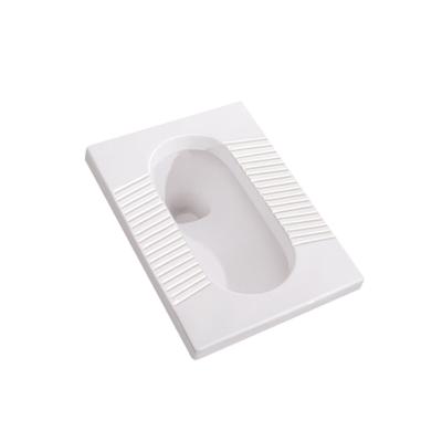 China With New Arrival Ceramic Fender Squat Pans, Squat WC, Asia Toilet Squat for sale