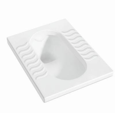 China With healthy and antimicrobial absorber easy in WC modern cleanCeramic Turkish toilet bathroom squat pans for sale