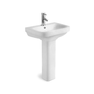 China Chaozhou Factory Modern Sanitary Ware Bathroom MT-7046A Ceramic Hand Wash Pedestal Sink for sale