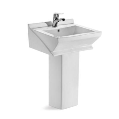 China MT-7080A China Chaozhou Modern Factory Direct Supply High Quality White Bathroom Art Pedestal Basin for sale