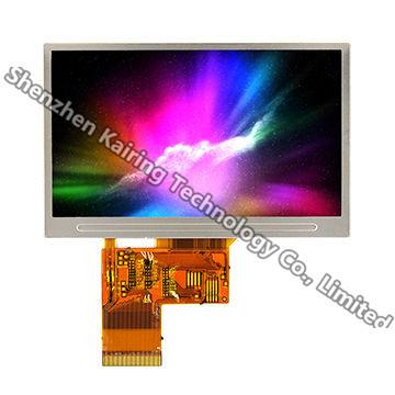 China TFT 4.3Inch Module 300Luminance 40Pins Interface with Resolution 480*272 Stainless Steel for sale