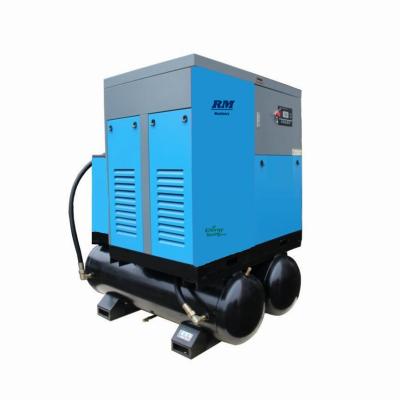 China 45cfm 42cfm combined screw air compressor with dryer and tank 3 in 1 screw air compressor for sale