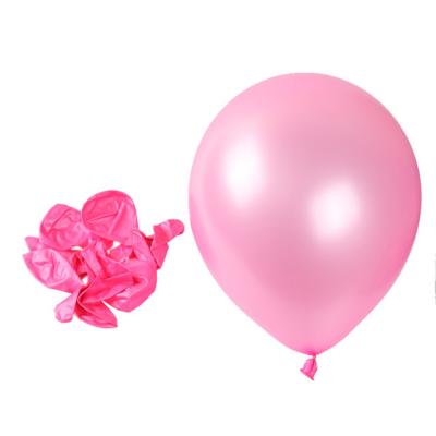 China 2023 Christmas party decorations festival decoration hot sale factory selection Unscented pearl pink colorful balloons for sale