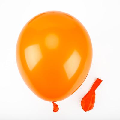 China Factory wholesale selection festival decoration 10/12 inch latex balloons orange pearl balloons wedding party explosion-proof for sale