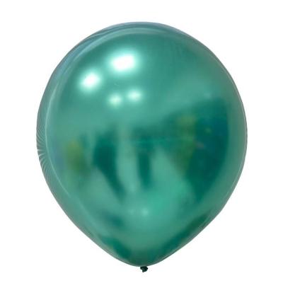 China Factory direct high quality latex green metal party 5/10/12inch sale high balloon for sale