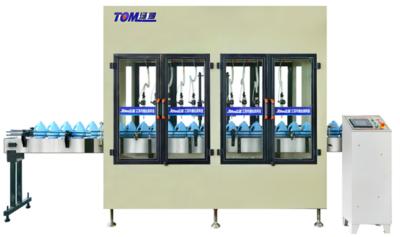 China Máquina de enchimento de desinfetantes de tipo de gravidade não metálico 50-1000 ml 700-5000 BPH à venda