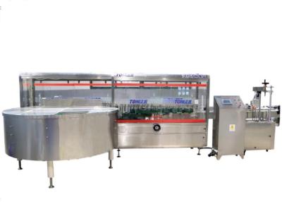 China PLC Controlled Chemical Packaging Machine Automatic Square Bottle Unscrambler for sale