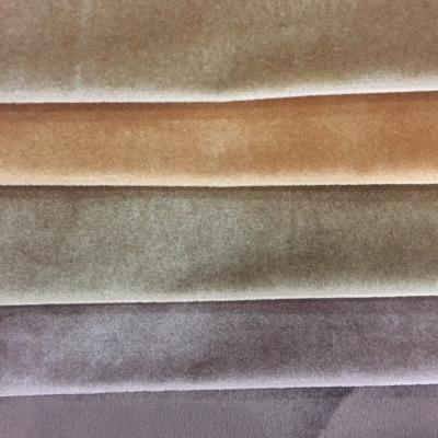 China Shrink-resistant 100%polyester France velvet for seat cover, sofa for sale