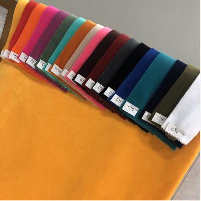 China Stretch One Side Polyester Spandex Fabric Knitted Colorful Fabric for sale