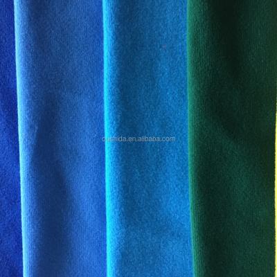 China High quality 100% polyester anti-static knit brushed fabric for toy garment for sale