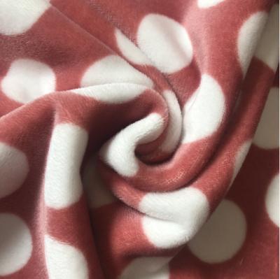 China Super Soft Print Stretch Dress Fabric Warp Knitting Fabric for sale