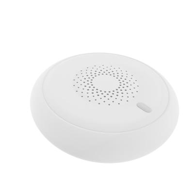 China Smart Home Security System Interconnect Smoke Detector Optical Detection Wireless Smoke Detector Principle for sale