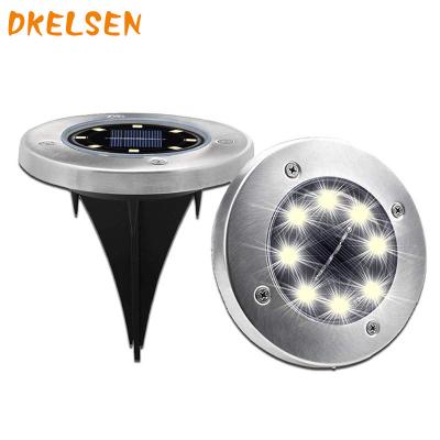 China DKELSEN Buried Garden Outdoor Solar Garden Led Light 4PCS LED 5PCS LED 8PCS LED 12PCS LED 16PCS LED 20PCS LED for sale