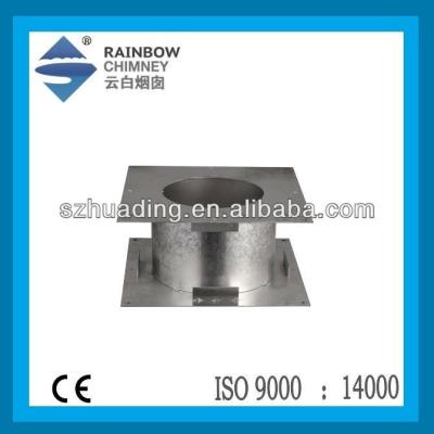 China Modern Non-ventiated Galvanized Sheet Chimney Cowl Chimney Pipe Fittings for sale