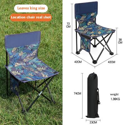 China China Wholesale OEM Portable Modern Outdoor Cheap Picnic Beach Camping Fishing Folding Chair With Armrest for sale