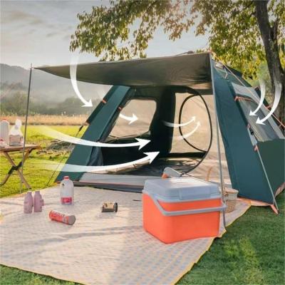 China Temporary Camouflage/Field Outdoor Game Rain Fly Shelter Tarp Sling Backpacking Mobile Pod Event Folding Beach Pop Up Sun Camping Tent For Party for sale