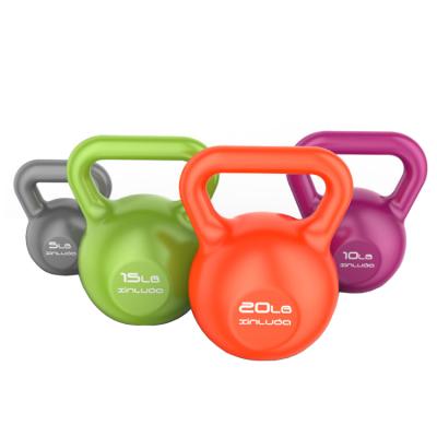 China Universal Gym Weightlifting Bell Pot Grip Home Use Power Training Colorful Durable Kettlebell Handle for sale