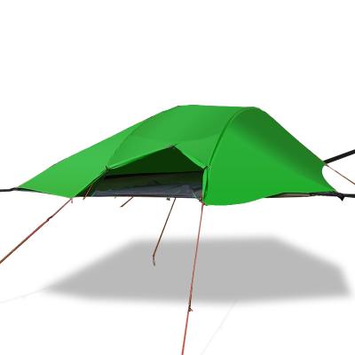 China Diagonal tying type wholesale kids adult folding family garden summer camping outdoor waterproof tourist tent 2 person for sale