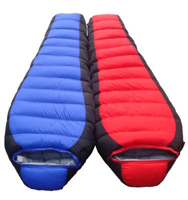 China 2021 New Mummy Design All Season Travel Outdoor Mummy Emergency Sleeping Bag Waterproof Camping Double for sale