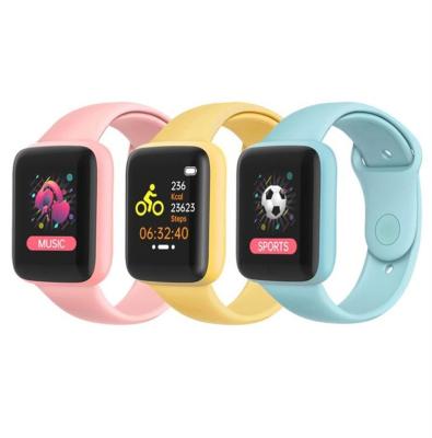 China MP3 playback 2021 HOT D20 /Y68 ip67 8 colors heart rate blood pressure Fitpro sleep monitor macaron waterproof smartwatch D20 D20S Y68S for sale