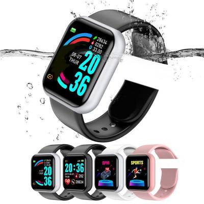 China MP3 playback D20 /Y68 ip67 pressure Fitpro sleep monitor macaron smartwatch D20 D20S Y68S 8 colors heart rate waterproof blood for sale