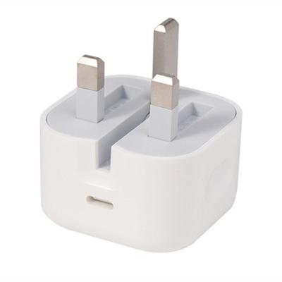 China Original Mobile Phone 18W 20W Palladium Charger Fast USB C Plug UK/EU Type C Oppo Phone Wall Charging Adapter For Apple for sale