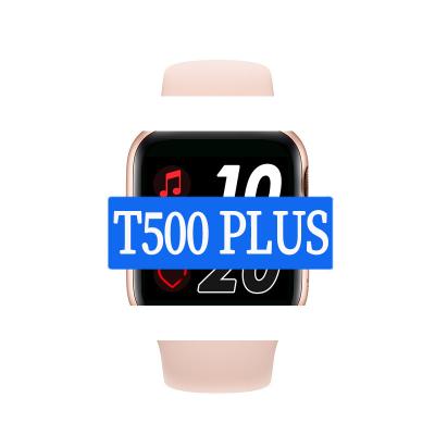 China MP3 Hot Selling T500 Sports Smart Watch Playback 2020 Waterproof Fitness Tracker Wristband Smart Watch Plus 6 2021 Seri for sale