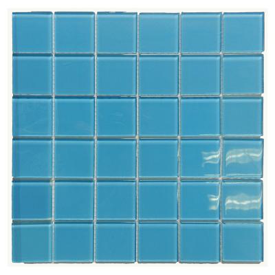 China 48*48*4mm modern swimming pool mosaic tile--pool tile for sale