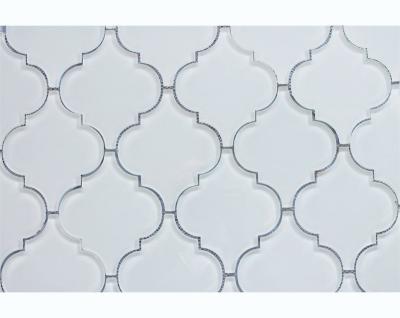 China New modern mosaic crystal glass mosaic tile--glass mosaic tile for sale