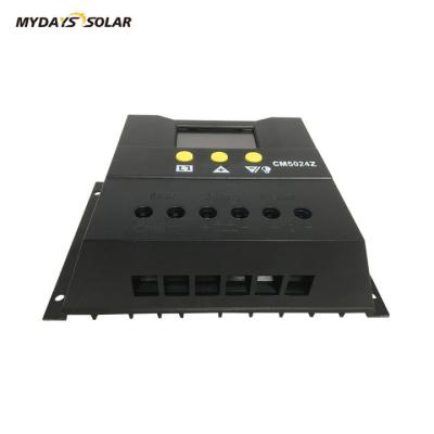 China Solar Charger Controller Mydayssolar LCD Display PWM Smart Auto Charge Controller with lithium battery charging for sale