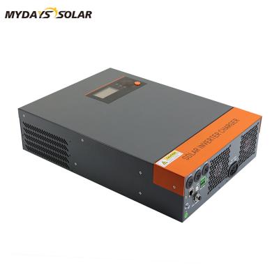 China Mydayssolar 5500W Off Grid Pure Sine Wave Support Current Without Battery Solar Hybrid Inverter With 80A MPPT Charge Controller 500*420*200mm for sale