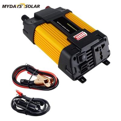 China Mydayssolar 300W 500W Power Mini Outdoor Pure Sine Solar Lightweight Standard Inverter for Home Vacation Work Camping Travel 165*112*56mm for sale