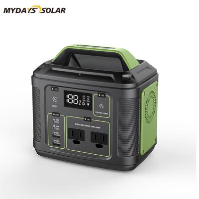 China Mydayssolar Mini Magnetic Mobile Fast Charging Solar Panel 200W PD Battery Charger Outdoor Portable Power Station For Camping Emergency for sale